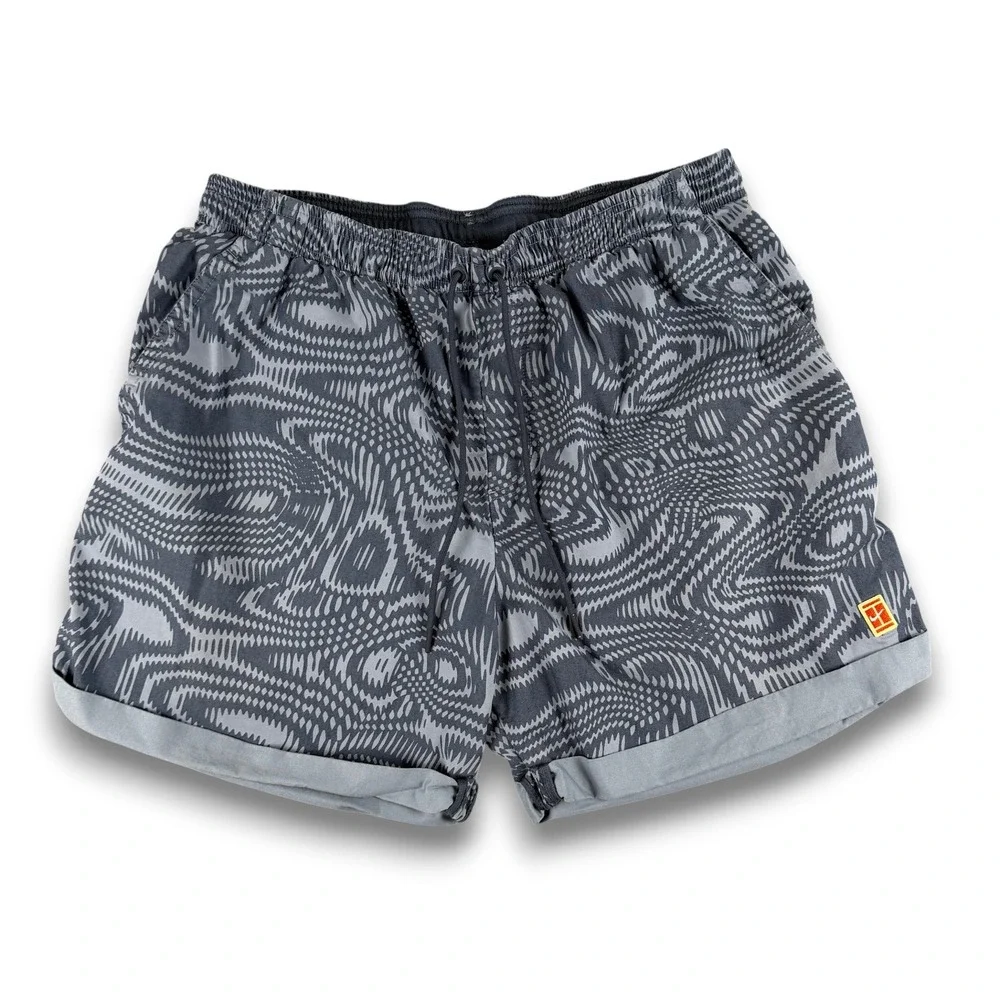 Nike Court Dri-Fit Shorts Mens XXL Blue Graphic Tennis‎ Athletic FD5405-474